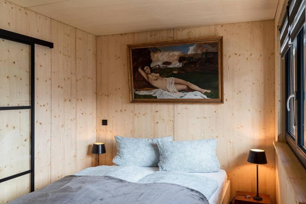 Hausboot Diva Mit Kamin - Winter Auf Der Dove Elbe Bådhotel